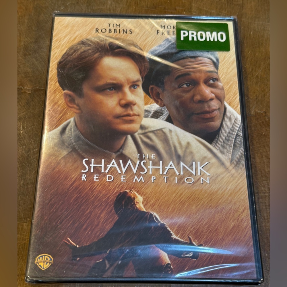 The Shawshank Redemption DVD - Brown & Tan Cover Brand New